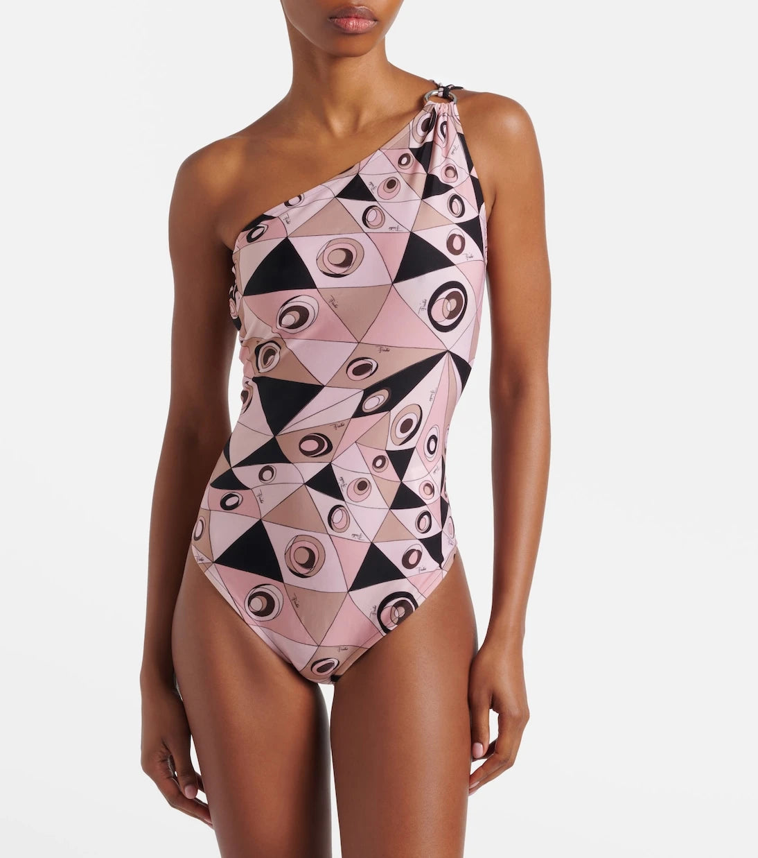 Pucci - Occhi one-shoulder swimsuit