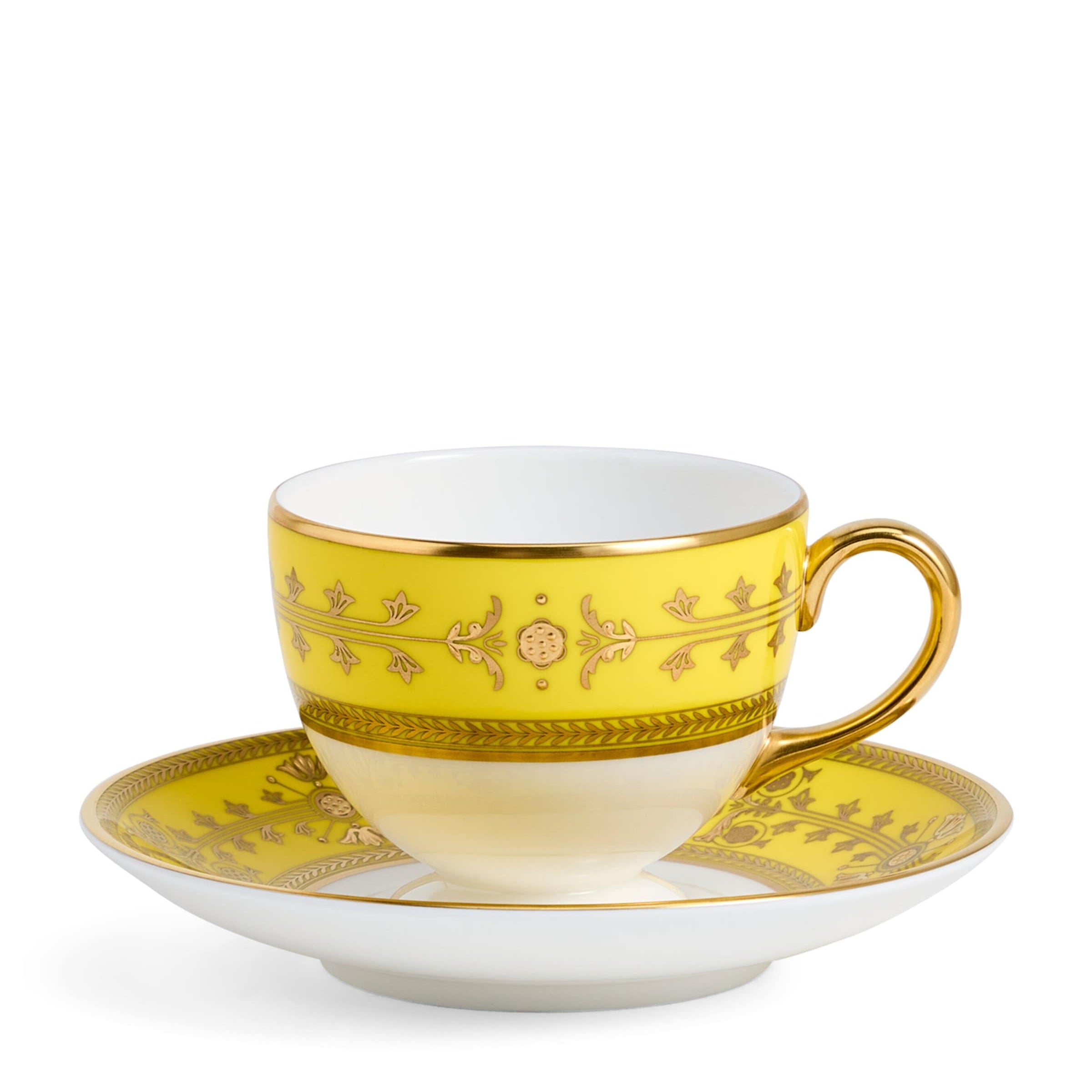 Bone China Bacchus Teacup and Saucer