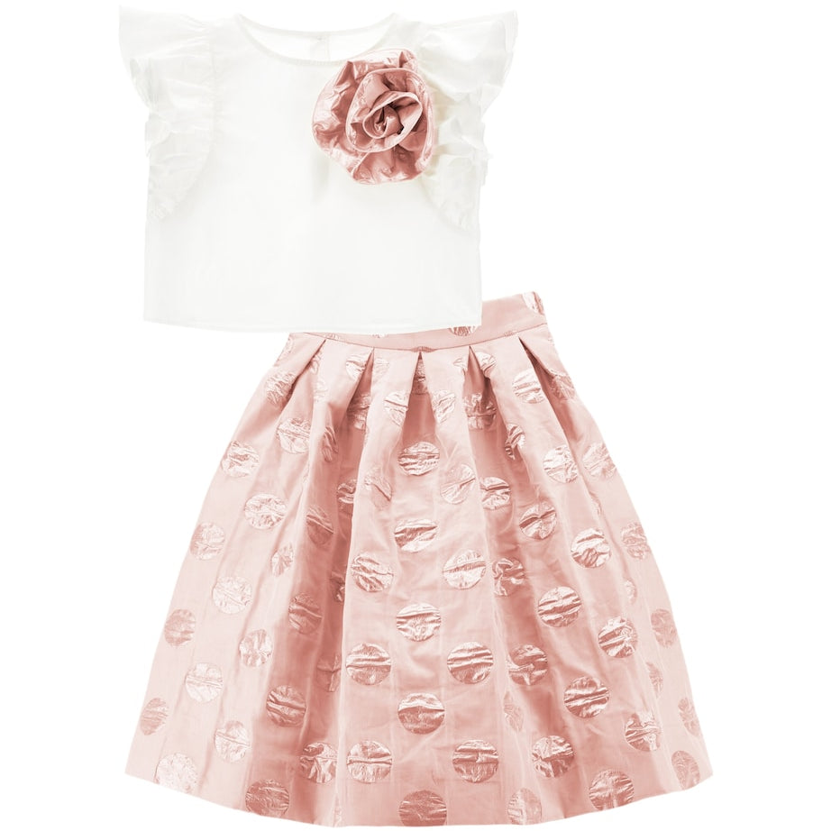 Top and Skirt Set (2-14 Years)