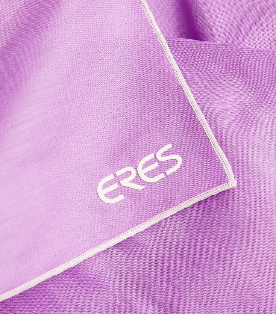 Eres Purple Cotton Cabine Sarong