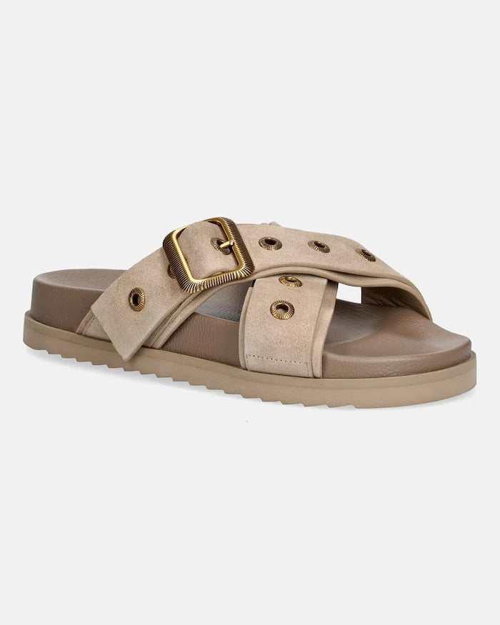 AllSaints Suki Western Sandal Deri Terlik