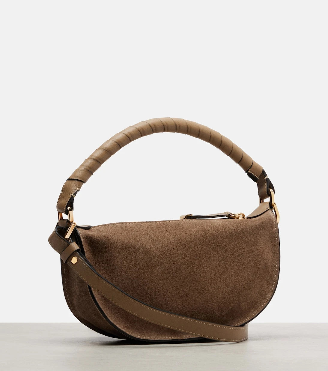 Chloé - Marcie Mini suede shoulder bag
