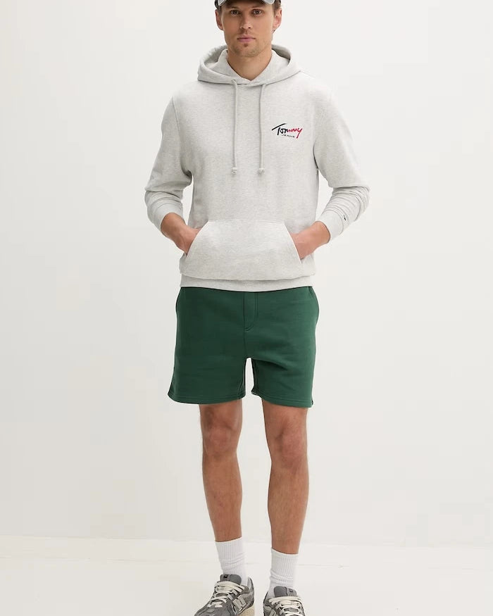 Tommy Jeans Erkek Pamuklu Kapüşonlu Sweatshirt
