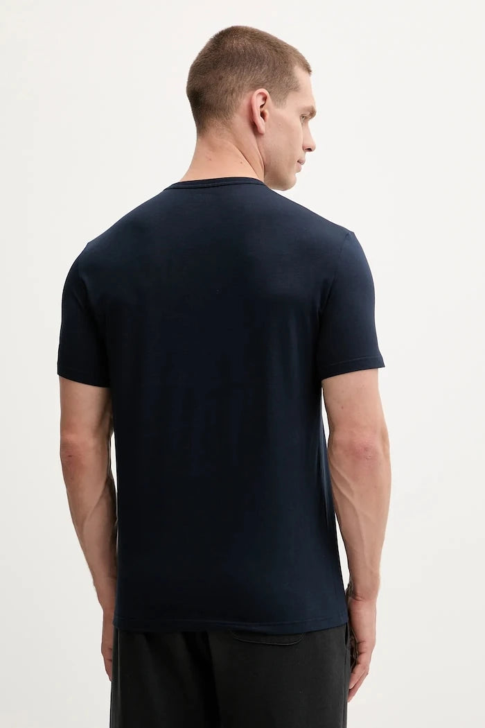 Emporio Armani Underwear basic erkek pamuk ve elastan tişört 2 adet