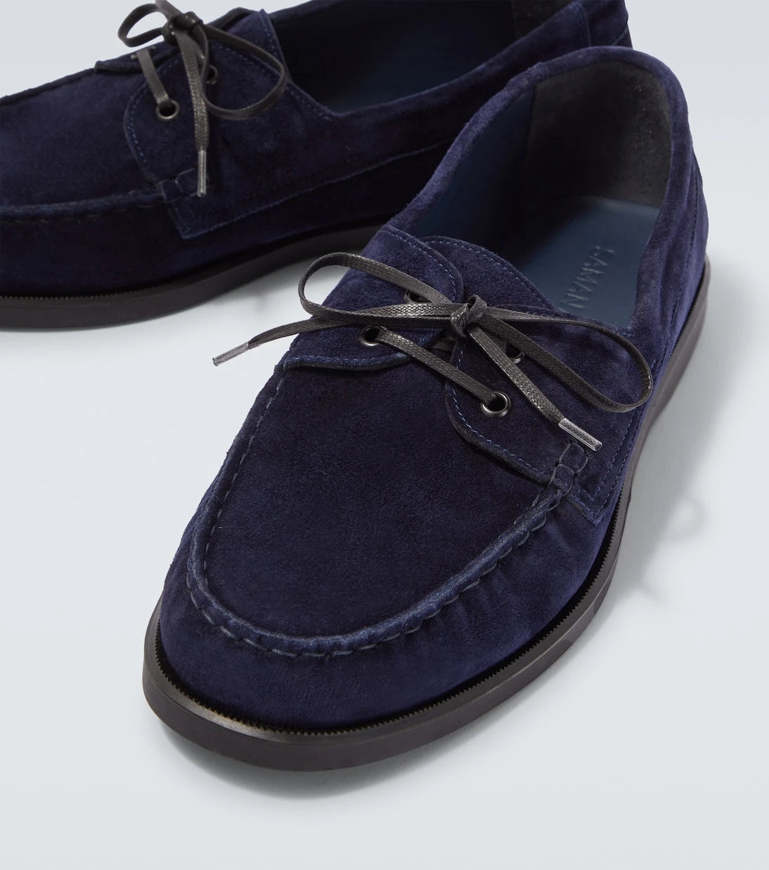 Saman Amel - City Moc suede boat shoes