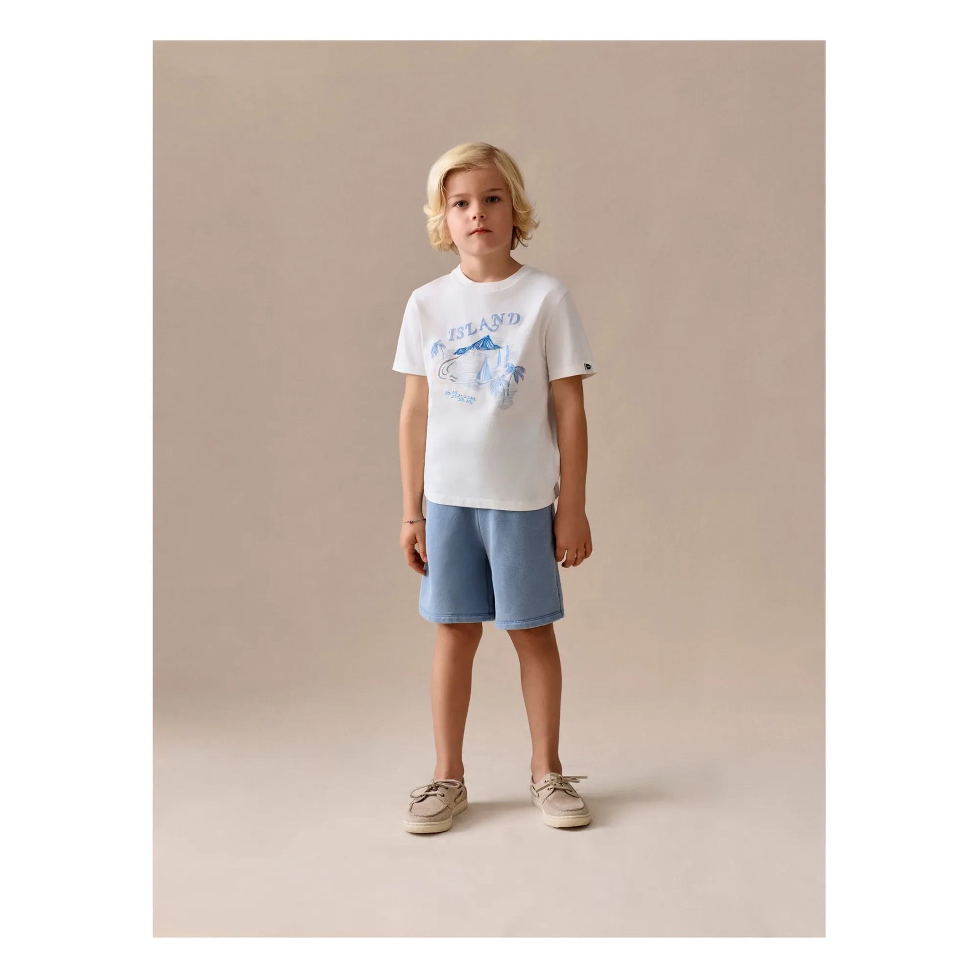 Bonpoint - Tom T-shirt Organic cotton | Cream