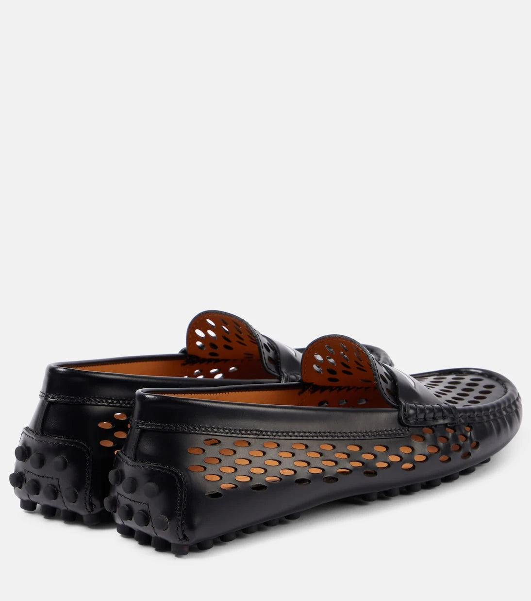 Tod's - Gommino cutout leather driving shoes
