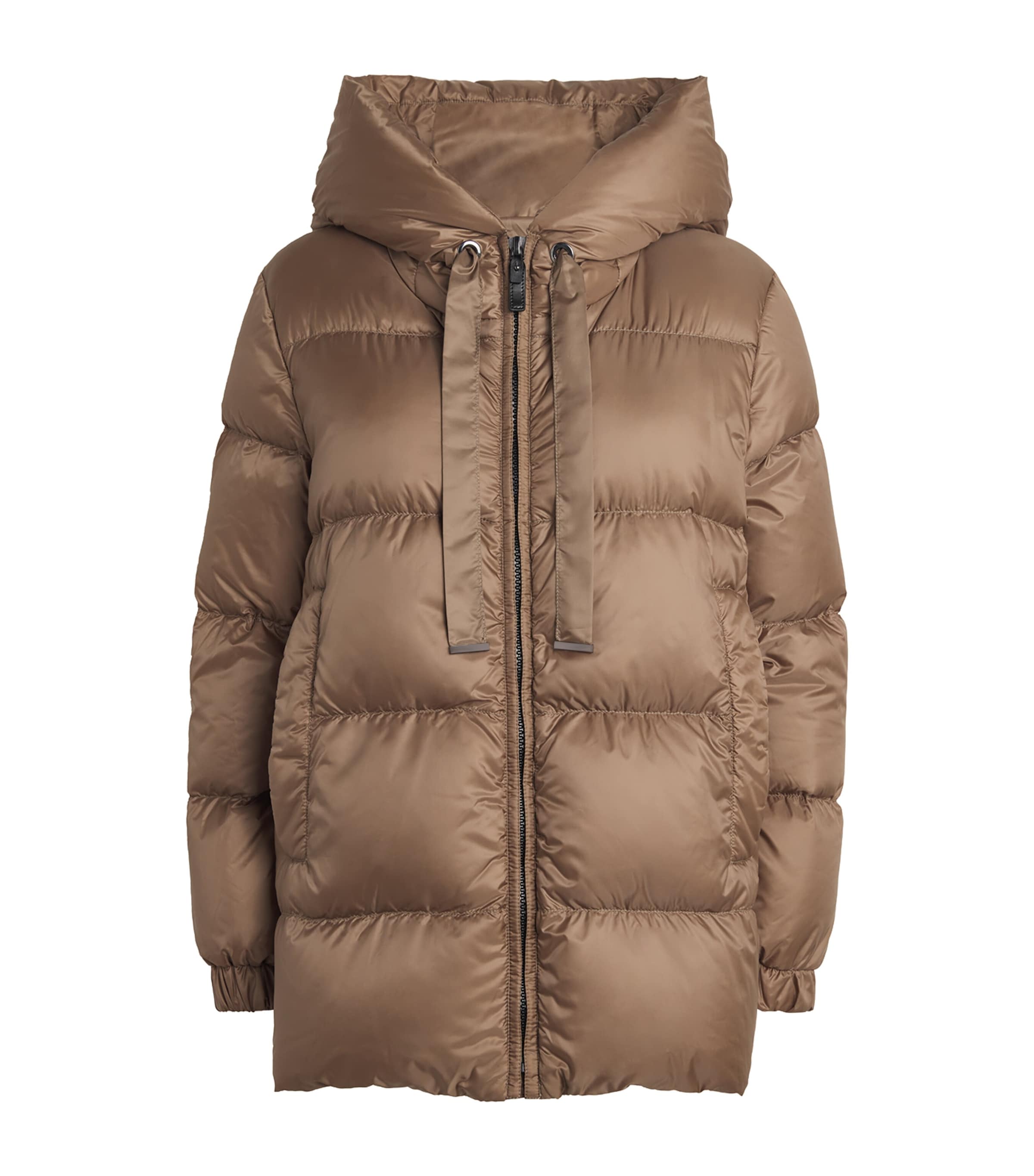 Max Mara Brown The Cube Quilted Jacket