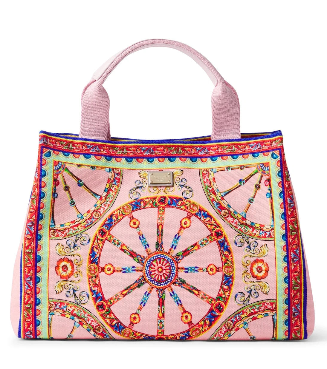 Dolce&Gabbana Kids - Carretto canvas tote bag