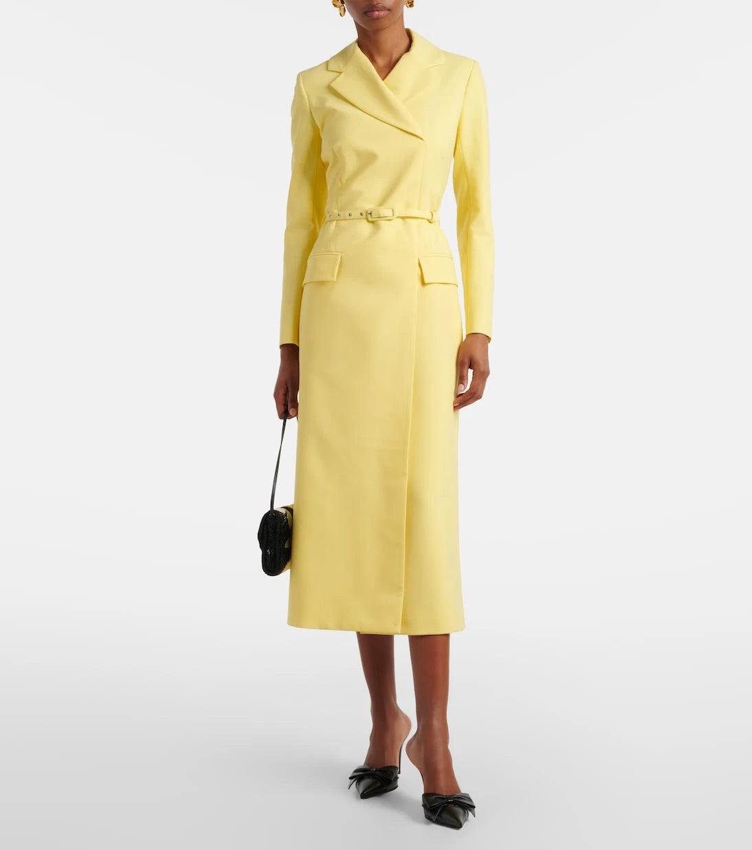 Emilia Wickstead - Kalonice crêpe midi dress