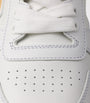 White Leather Downtown Sneakers