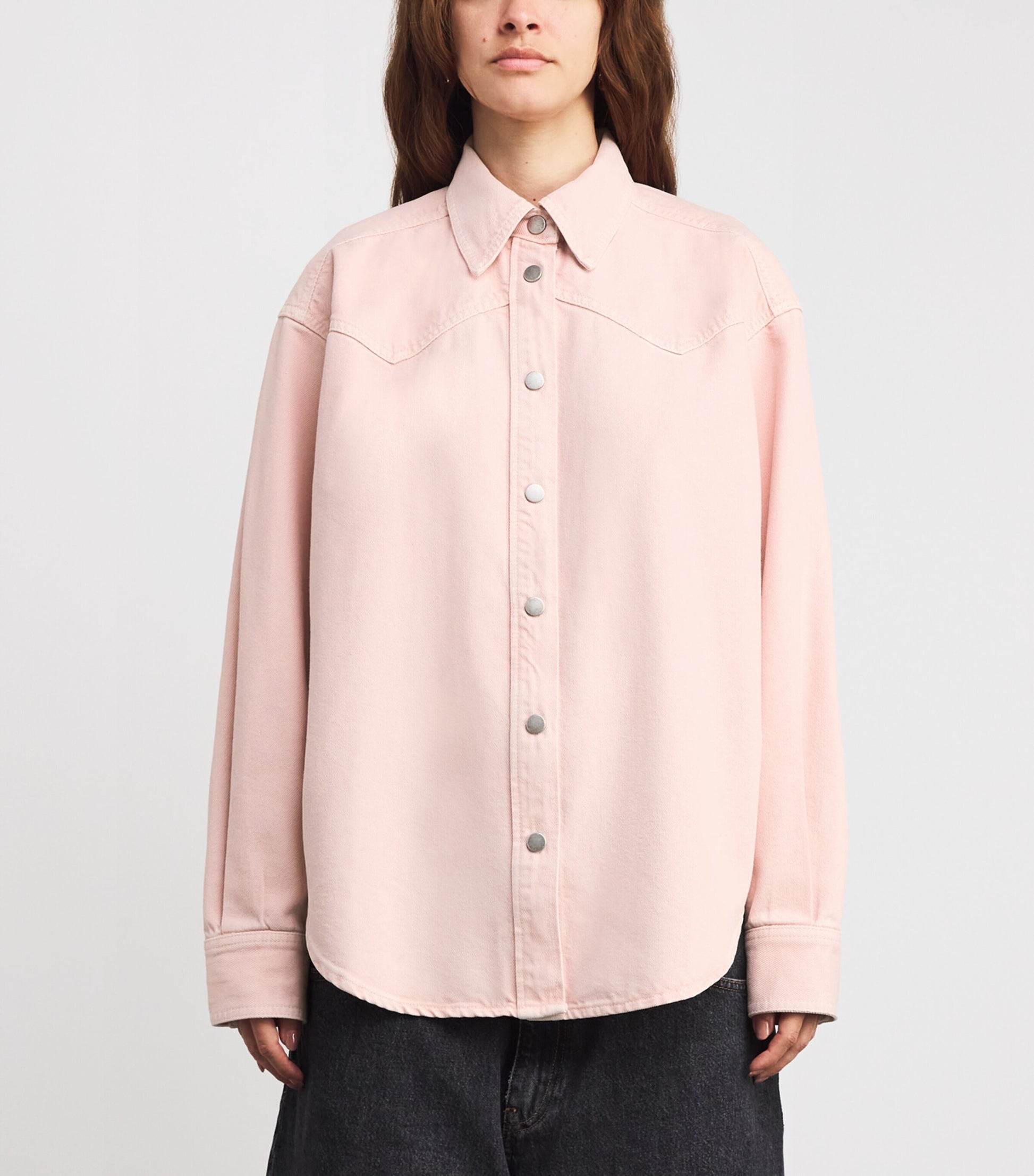 Haikure Brown Belty Denim Jacket