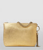 Jimmy Choo Gold Metallic Callie Clutch Bag