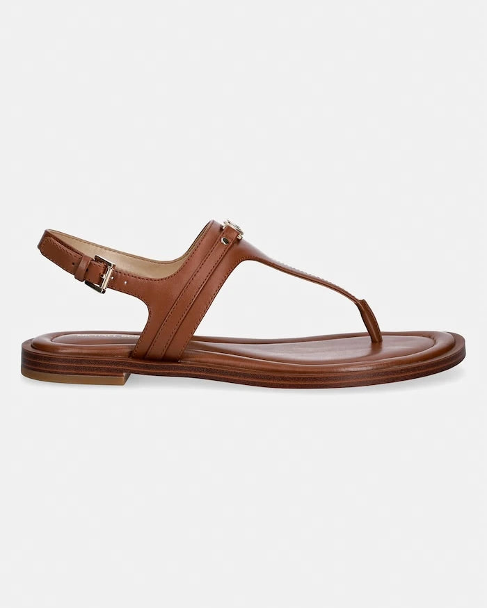 MICHAEL Michael Kors Kadın Deri Mandy Thong Sandal