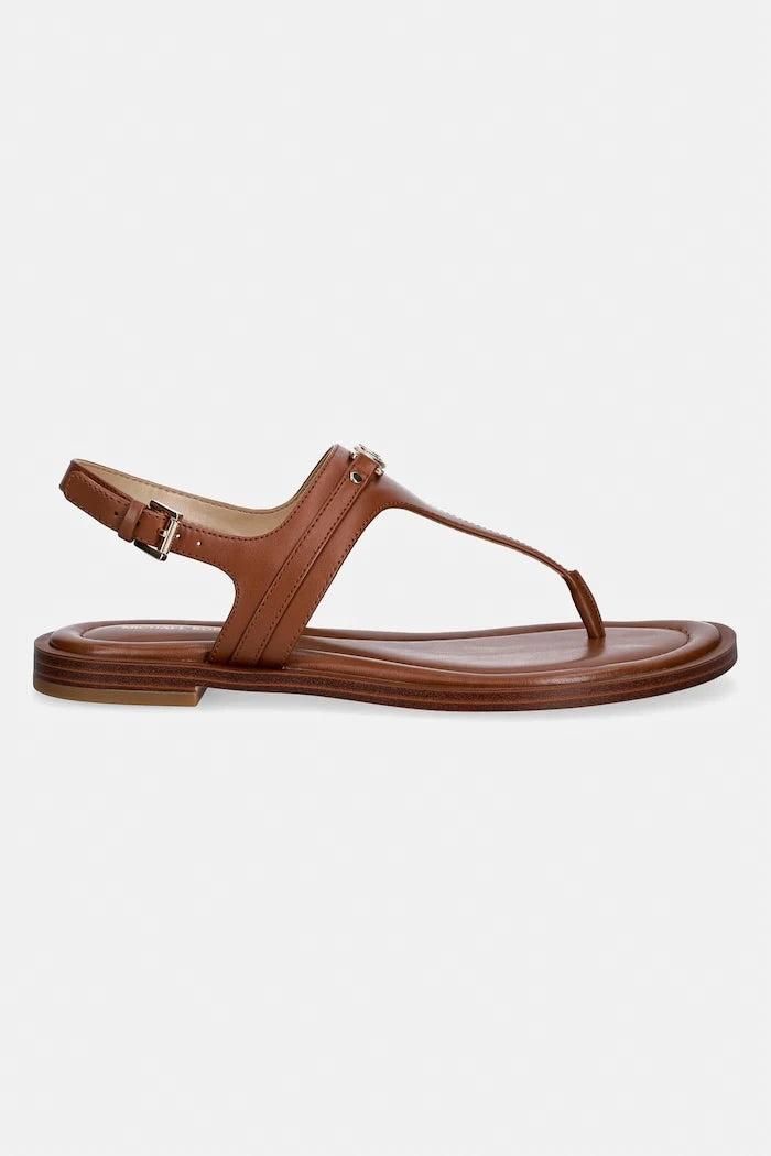 MICHAEL Michael Kors сандали дамски кожени Mandy Thong Sandal