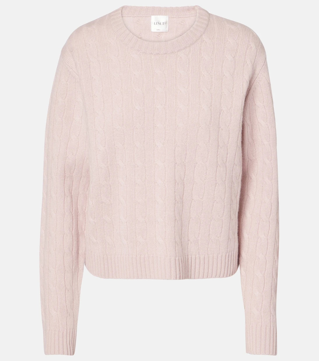 Leset - Zoe cable-knit sweater