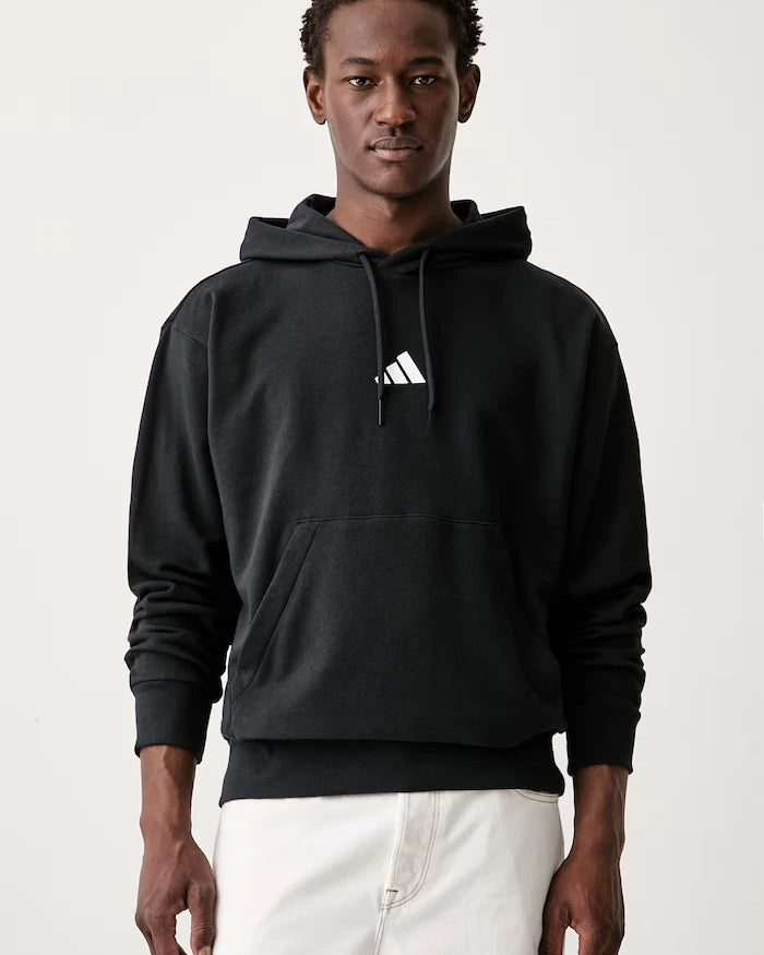 adidas kapüşonlu erkek pamuklu sweatshirt Feelcozy