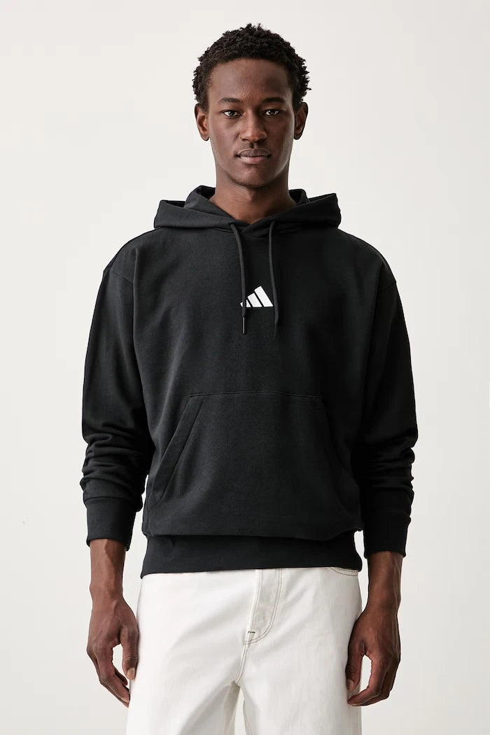 adidas kapüşonlu erkek pamuklu sweatshirt Feelcozy