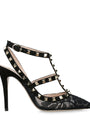 Valentino Garavani Lace Rockstud Pumps 100