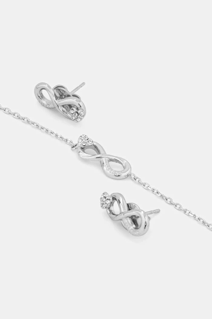 Гривна и обици Guess LOVE BITES