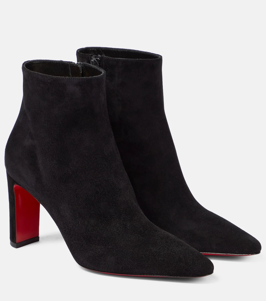 Christian Louboutin - Suprabooty 85 suede ankle boots