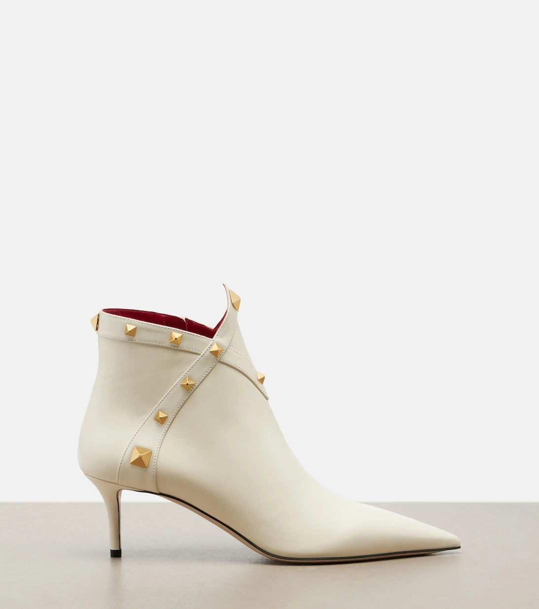Valentino Garavani - Studdy leather ankle boots