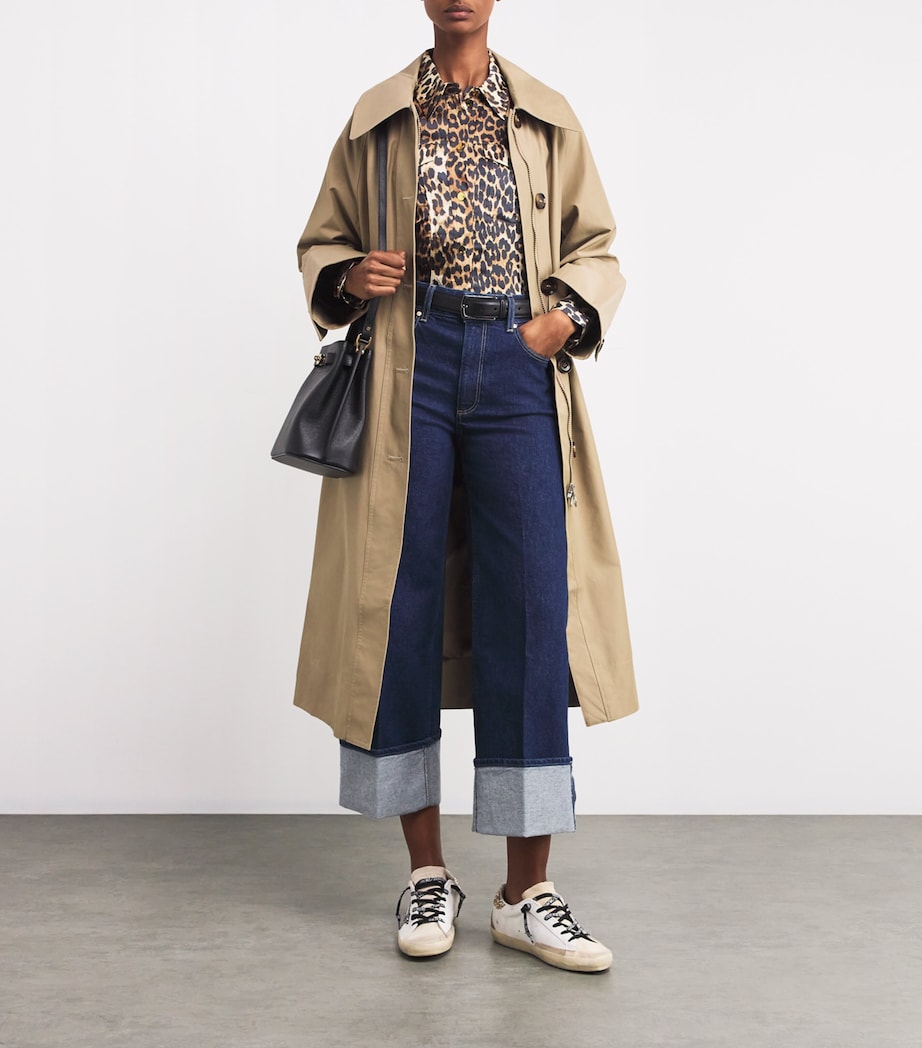 White Leather Super-Star Sneakers