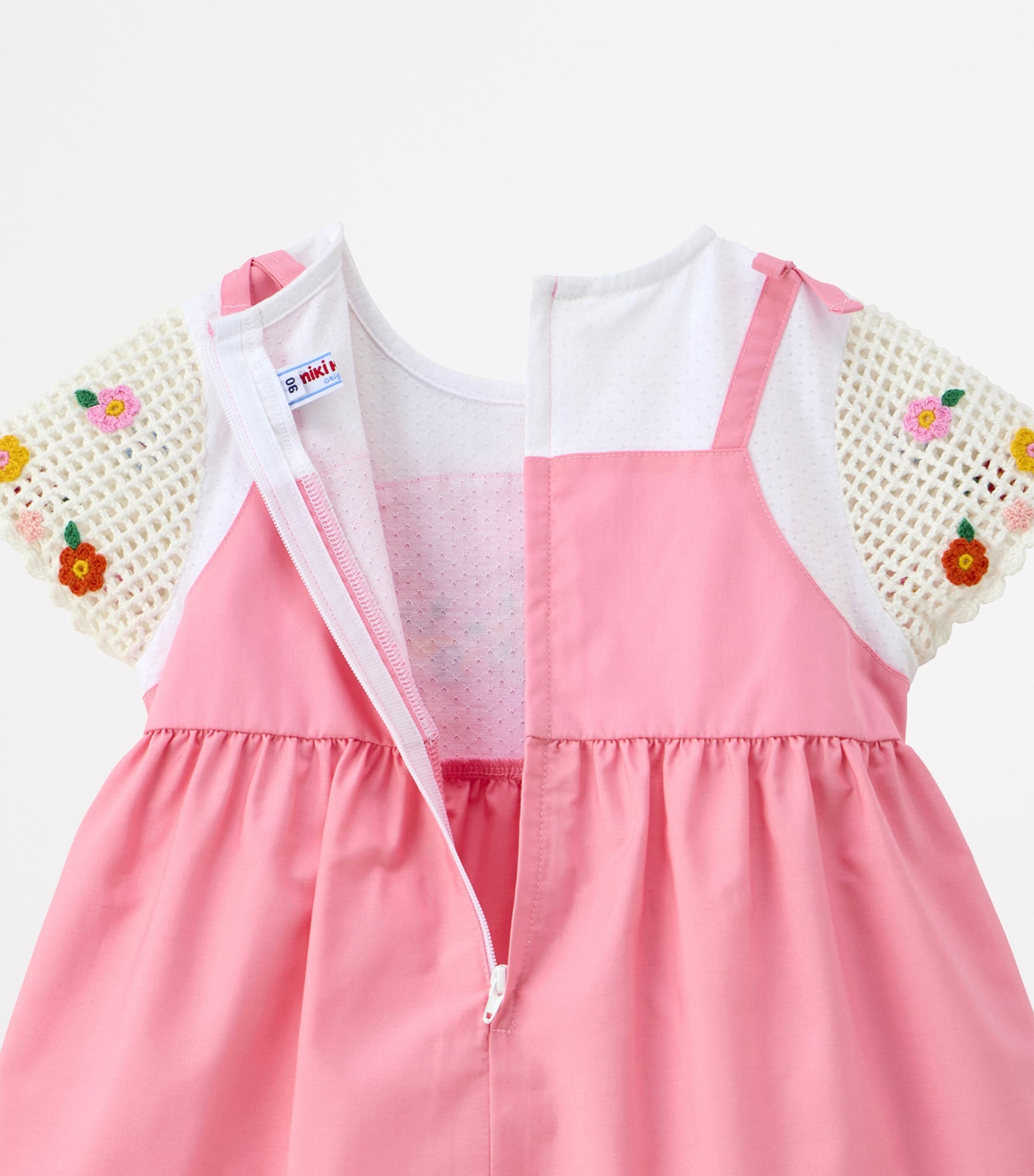 Cotton Embroidered Dress (2-7 Years)