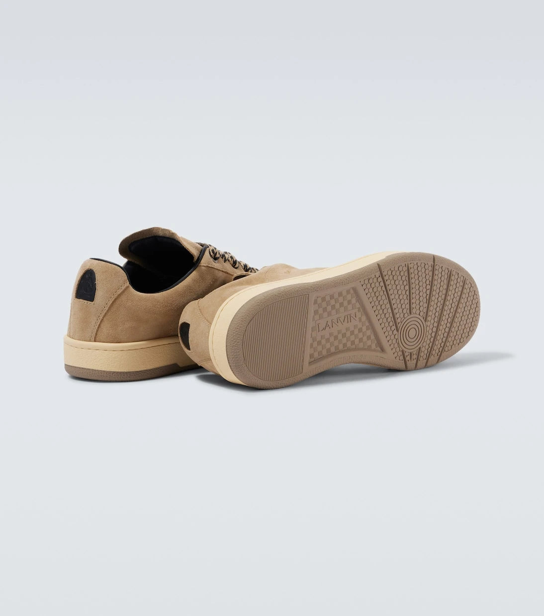 Lanvin - Curb Lite suede sneakers