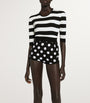 Dolce & Gabbana Multi Polka-Dot Mini Shorts