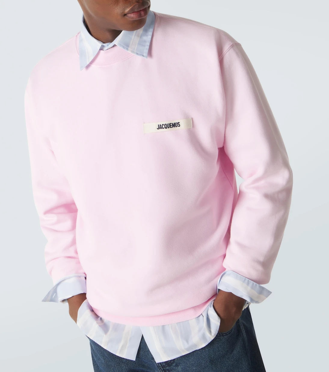 Jacquemus - Gros Grain cotton fleece sweatshirt