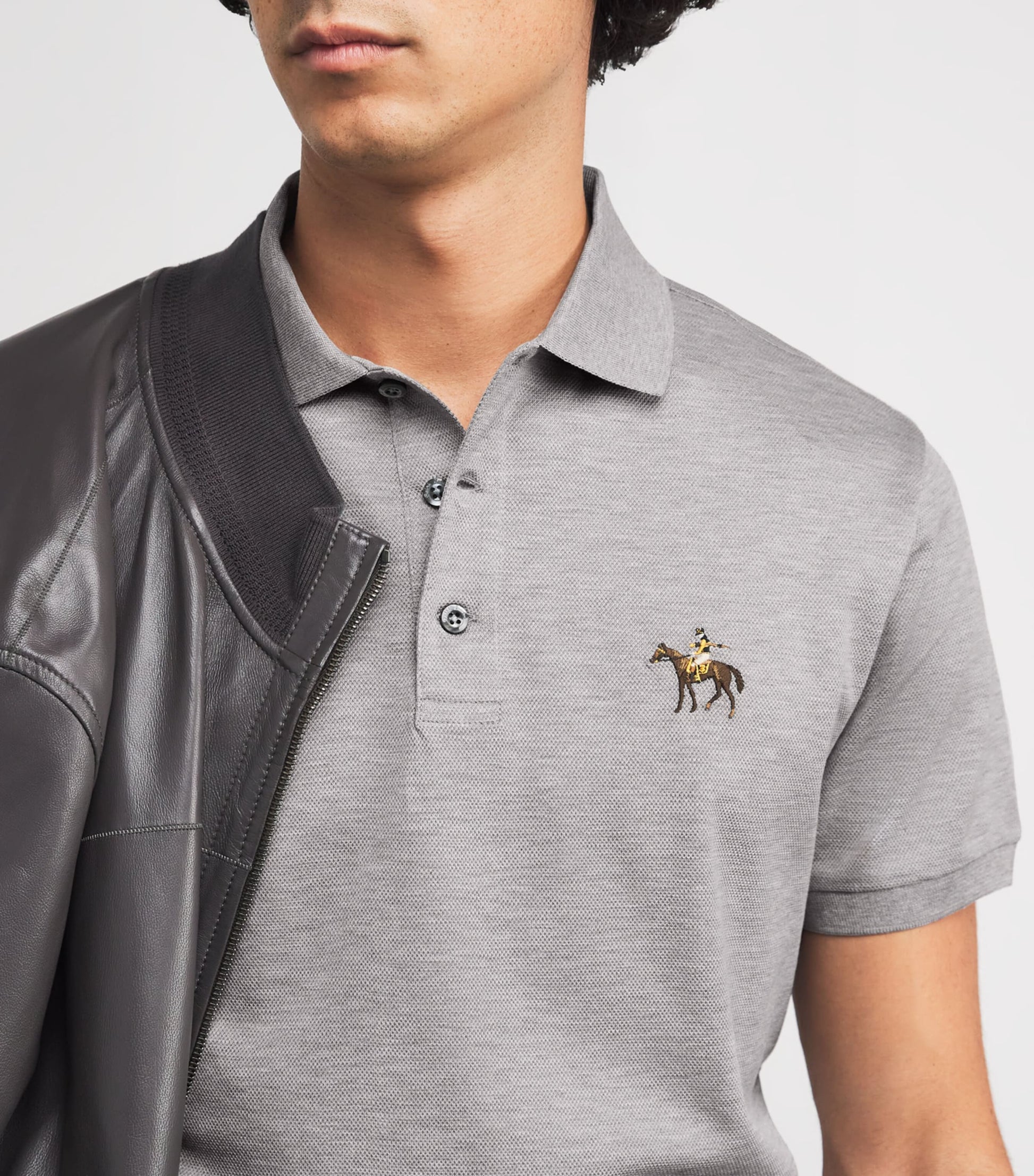 Cotton Logo Polo Shirt