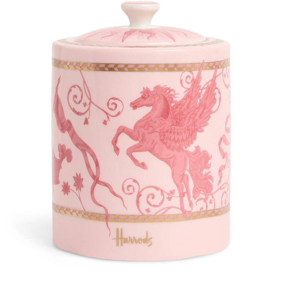 Harrods Fine China Menagerie Tea Caddy