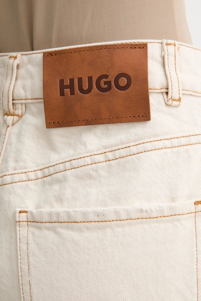 HUGO дънки tapered дамски Gimine_5