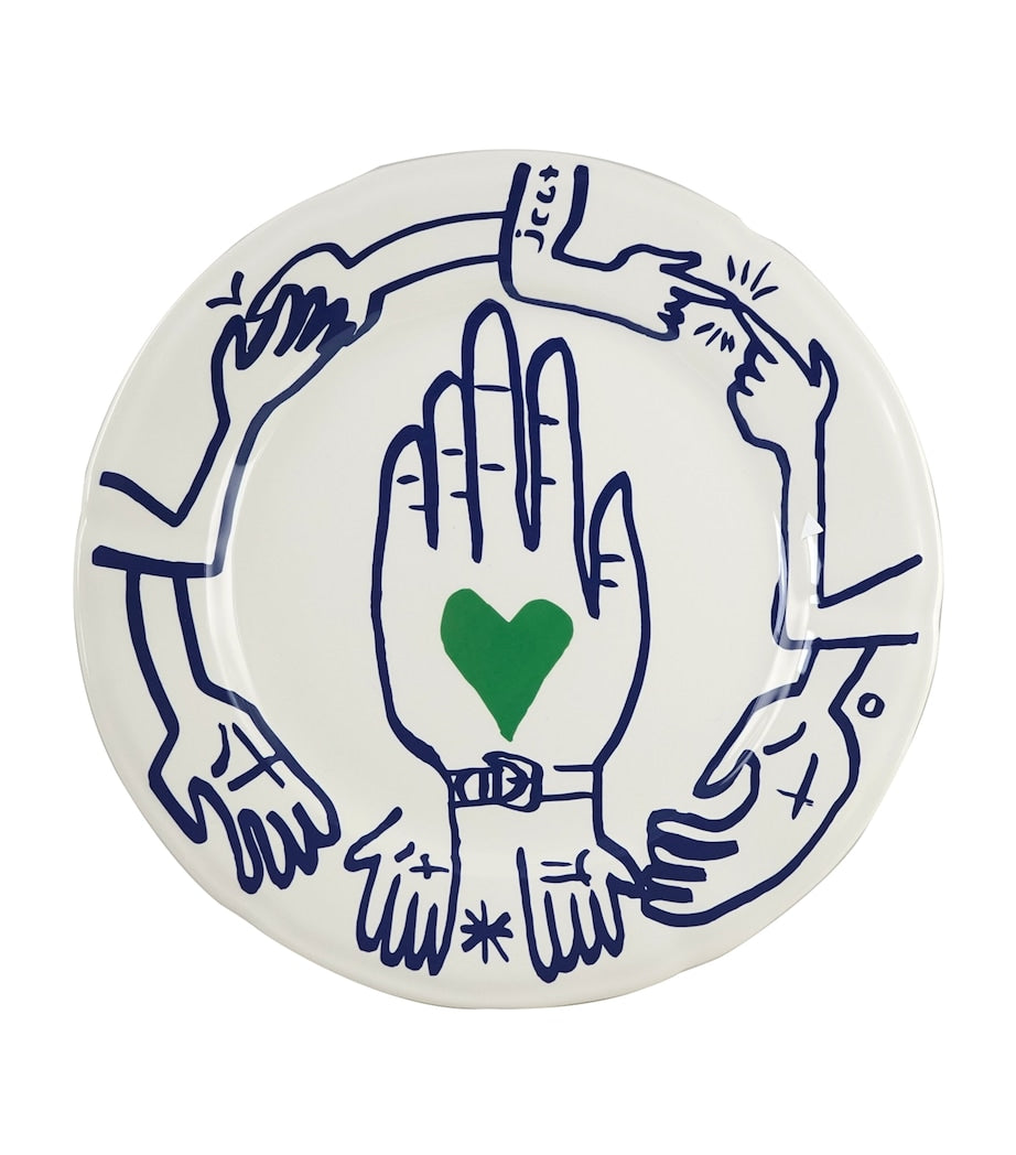 Set of 6 L'Archipel Sentimental Dinner Plates (27cm)