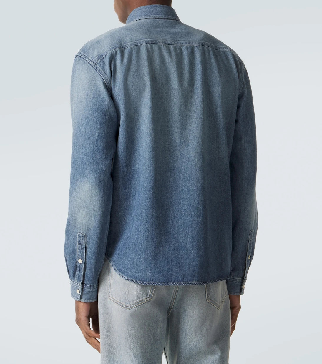 Saint Laurent - Cassandre denim shirt