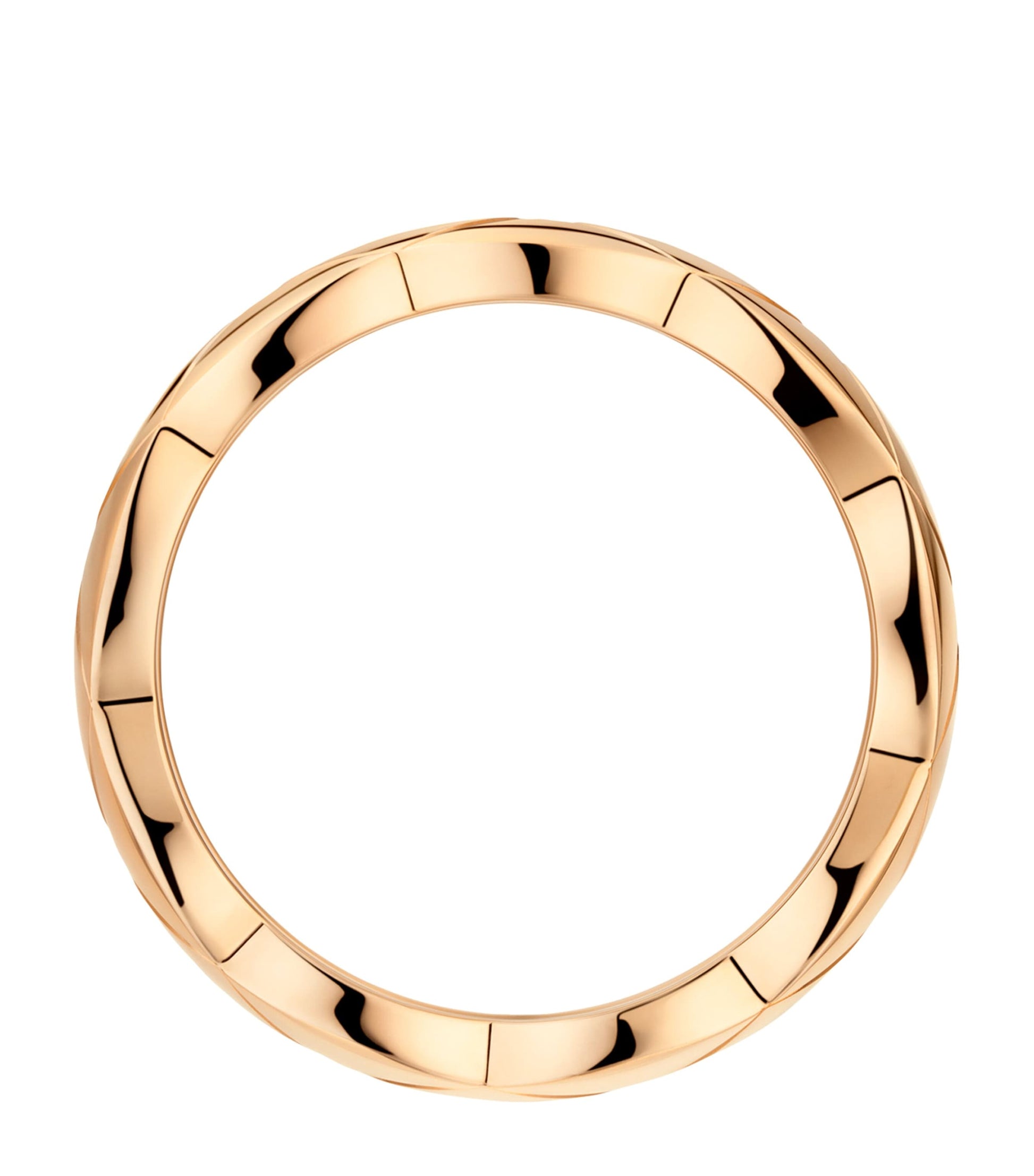 Small Beige Gold Coco Crush Ring