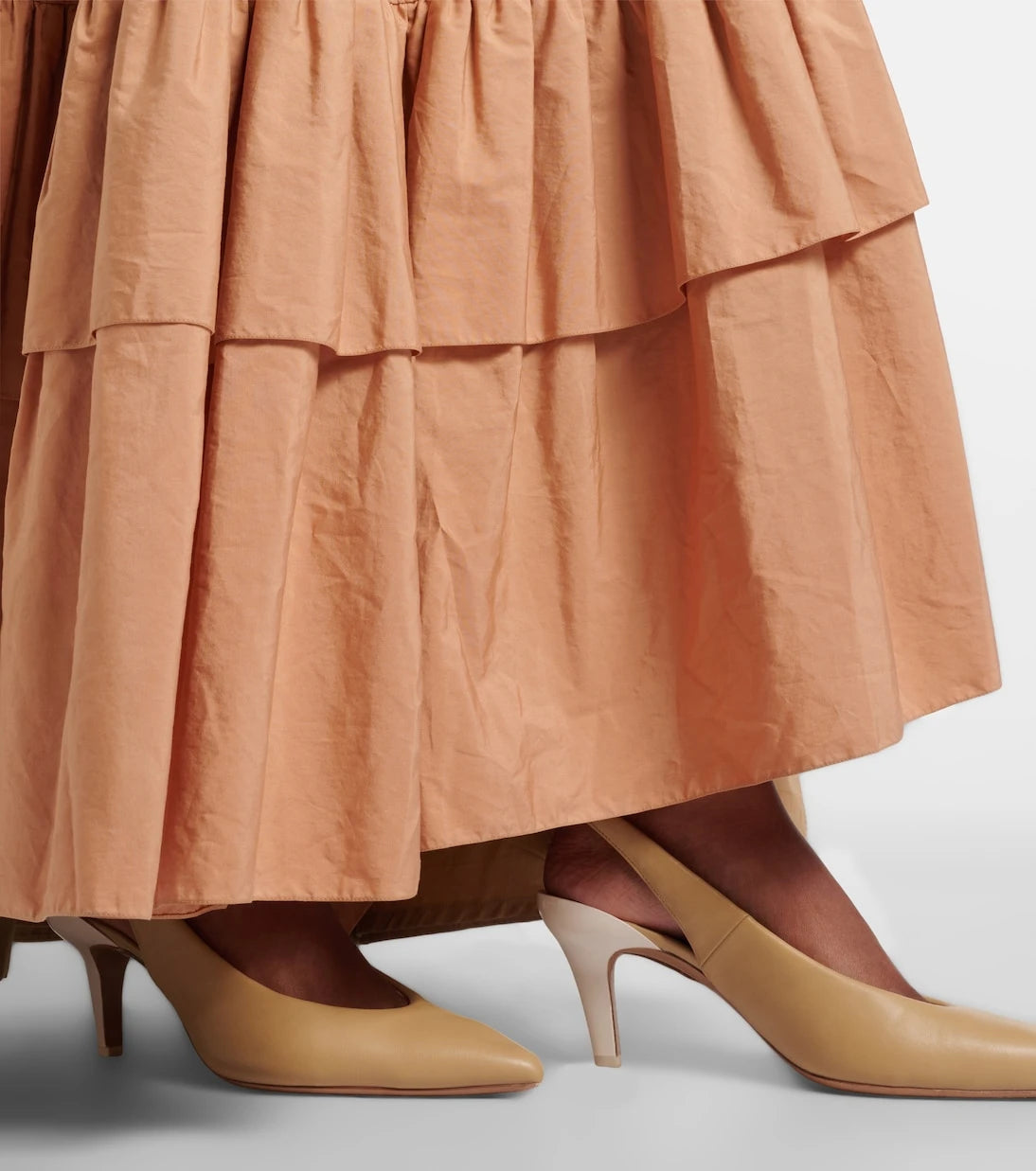 Chloé - Suzie leather slingback pumps