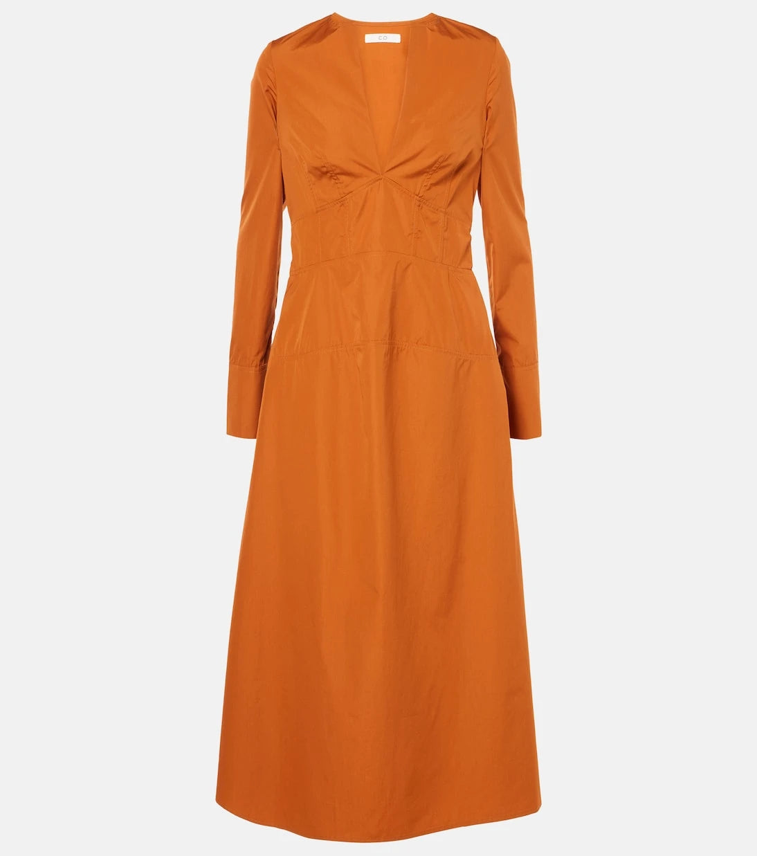 CO - Tiered cotton midi dress