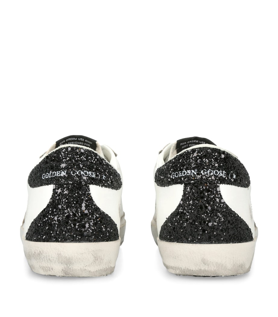 Golden Goose White Leather Super-Star Sneakers