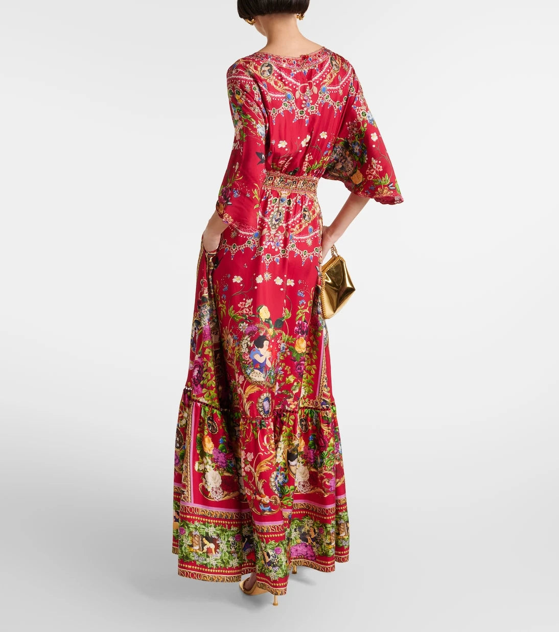 Camilla - Printed silk maxi dress