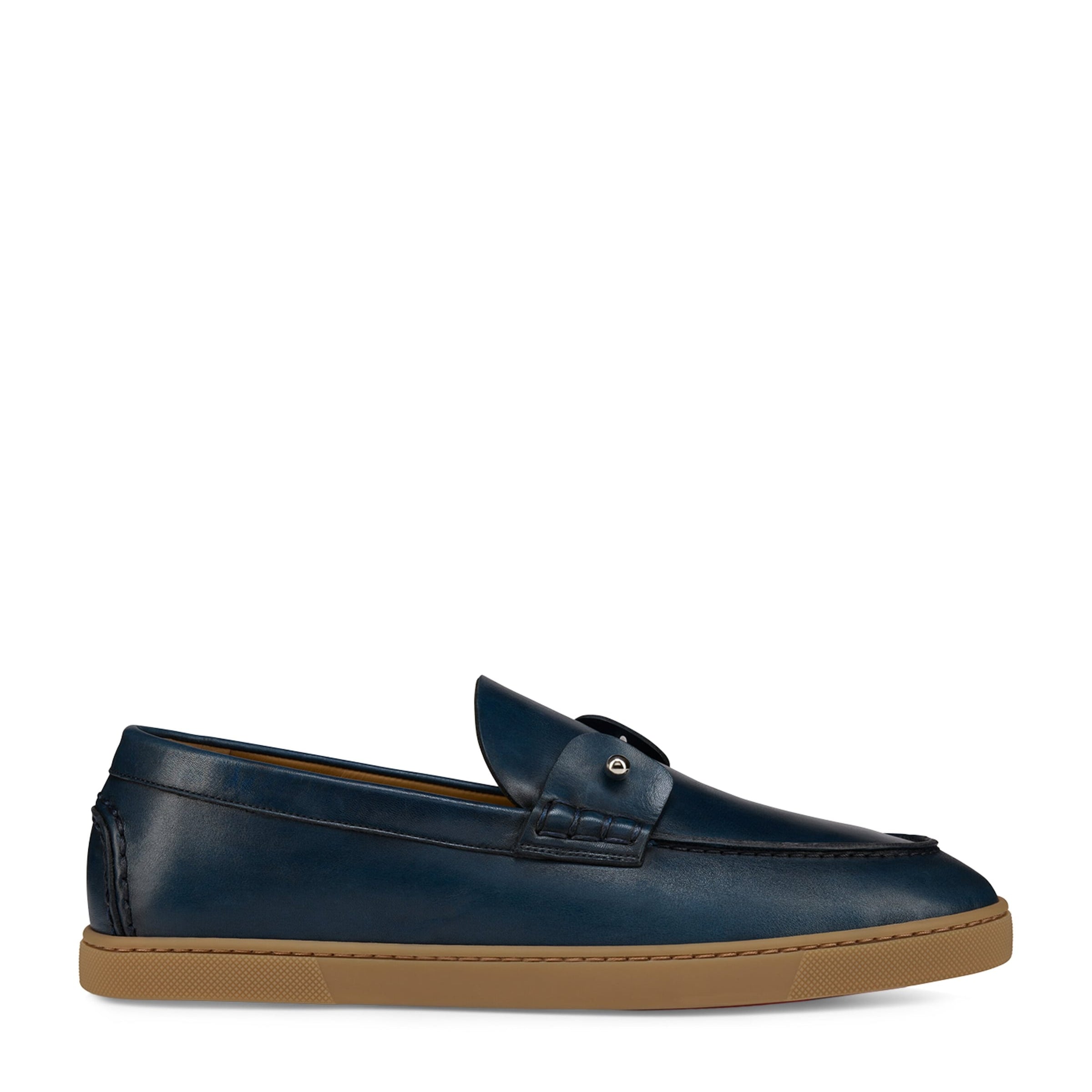 Christian Louboutin Chambeliboat Leather Boat Shoes
