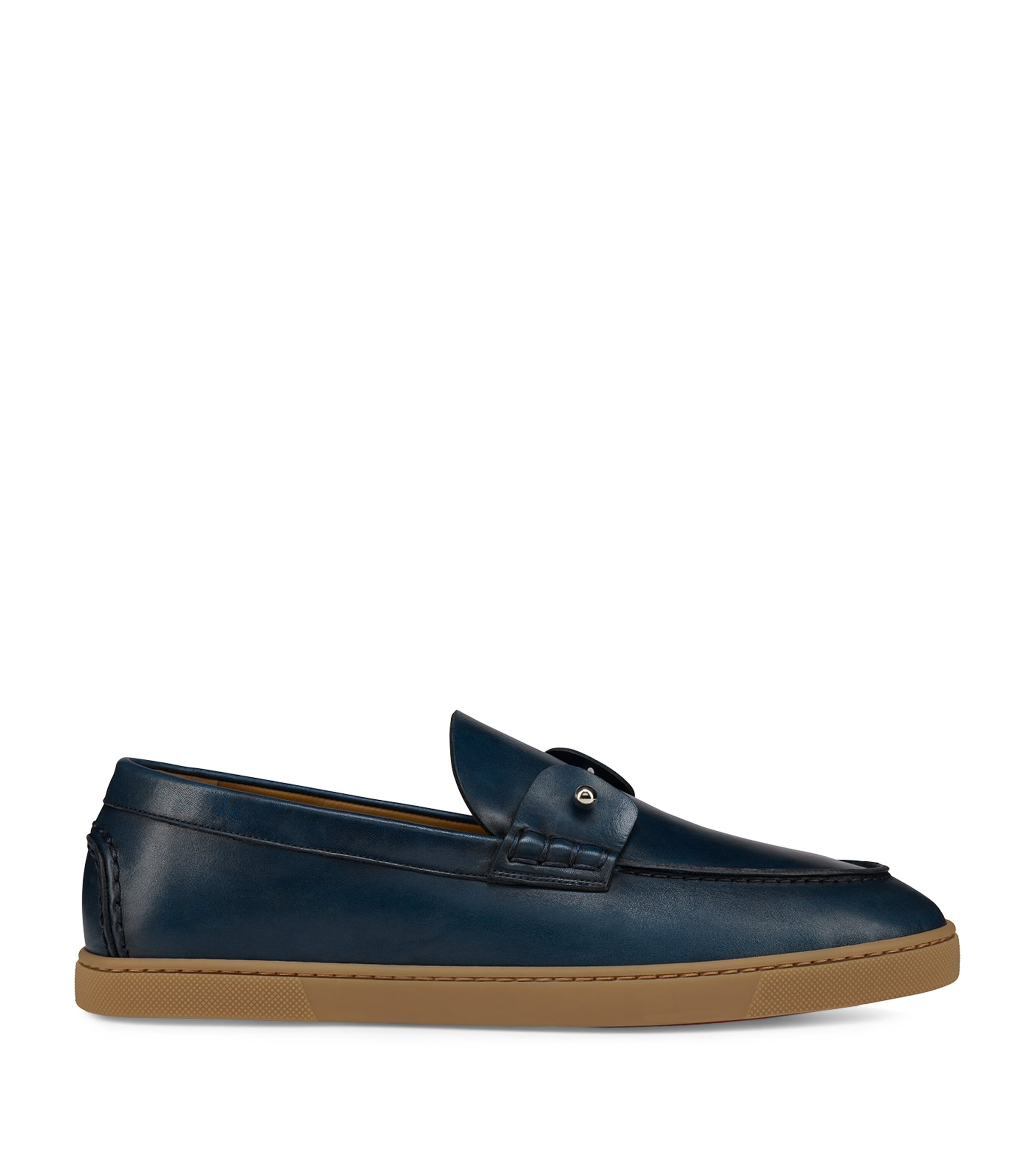 Christian Louboutin Chambeliboat Leather Boat Shoes