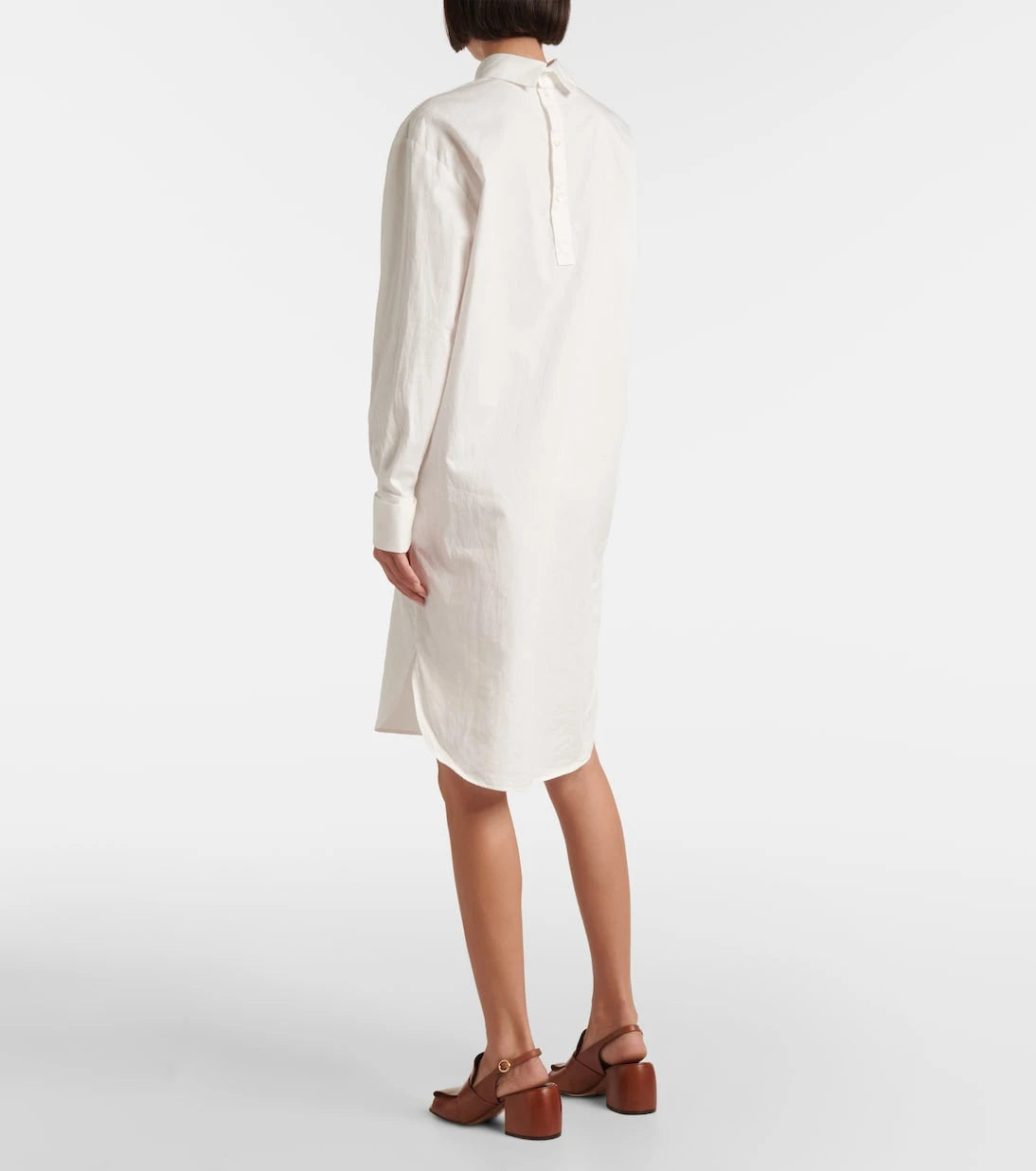 Dries Van Noten - Cotton poplin minidress