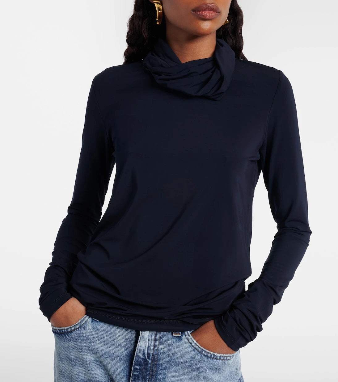 Tove - Lisette jersey turtleneck top