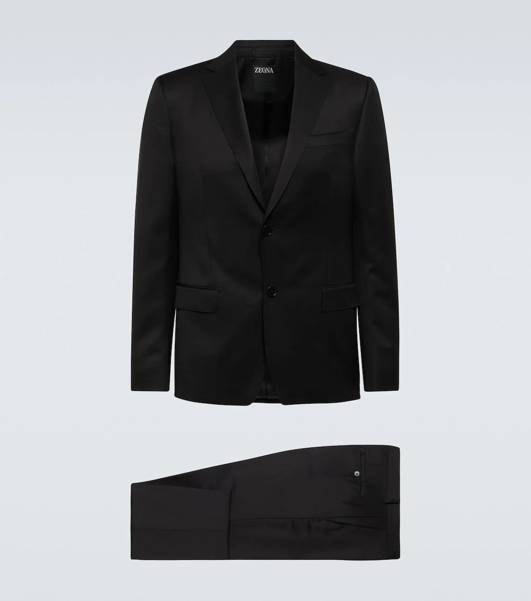 Zegna - Wool and mohair canvas suit