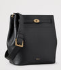 Mulberry Black Large Leather Islington Bucket Bag