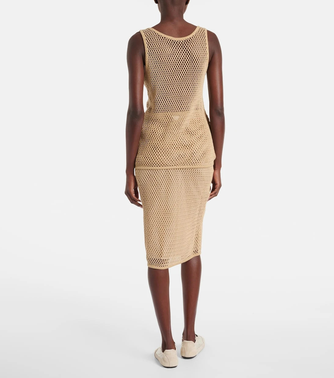 Prada - Sheer cotton tank top