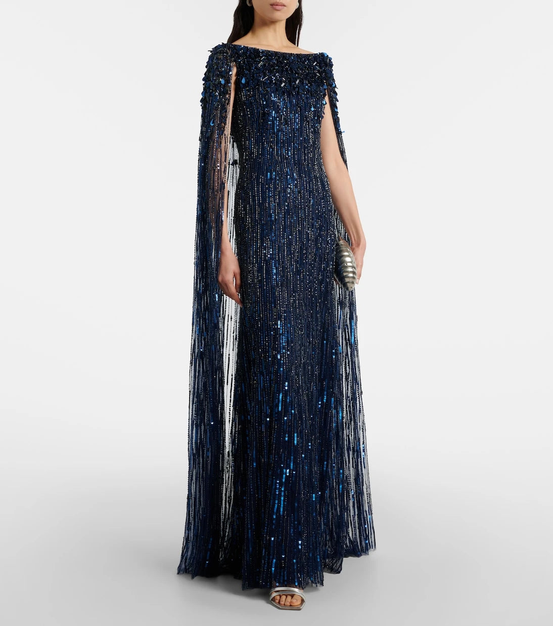 Jenny Packham - Luella fringed sequined gown