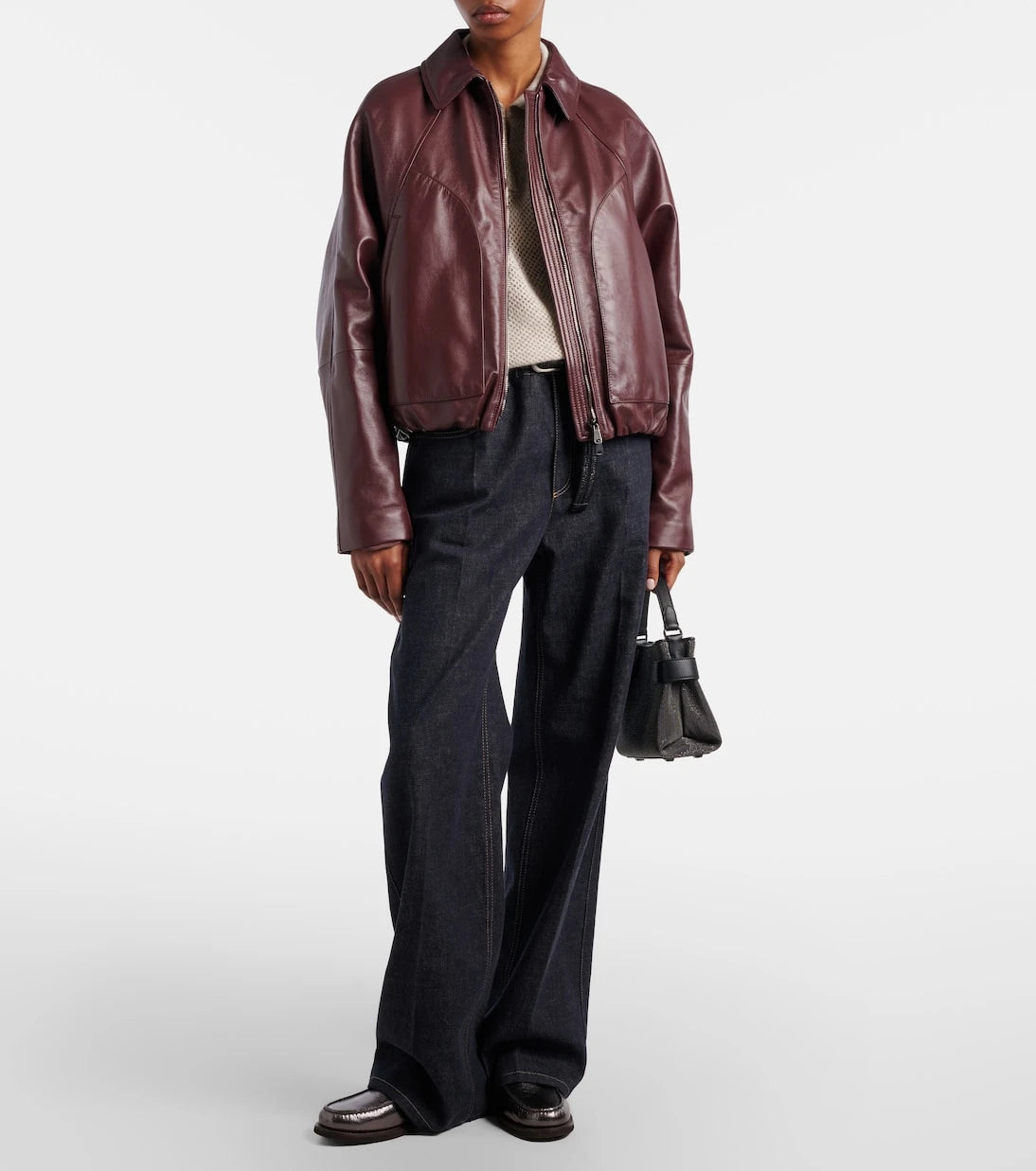 Brunello Cucinelli - Leather jacket